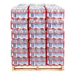 Crystal Geyser® Alpine Spring Water, 16.9 oz Bottle, 24/Carton, 84 Cartons/Pallet