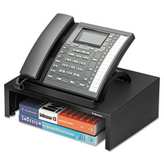 Fellowes® Designer Suites™ Telephone Stand, 13 x 9.13 x 4.38, Black Pearl