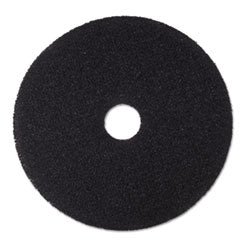 3M™ Low-Speed Stripper Floor Pad 7200, 20" Diameter, Black, 5/Carton