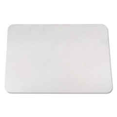 Artistic® KrystalView Desk Pad with Antimicrobial Protection, Glossy Finish, 36 x 20, Clear