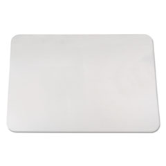 Artistic® KrystalView Desk Pad with Antimicrobial Protection, Glossy Finish, 22 x 17, Clear