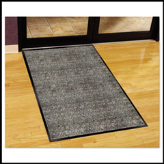 Guardian Silver Series Indoor Walk-Off Mat, Polypropylene, 36 x 60, Pepper/Salt