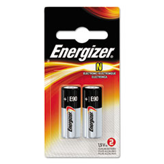 Energizer® E90BP-2 Alkaline Batteries, 1.5 V, 2/Pack