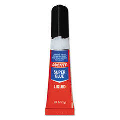 Loctite® Super Glue Liquid Tubes, 0.07 oz, Dries Clear, 2/Pack