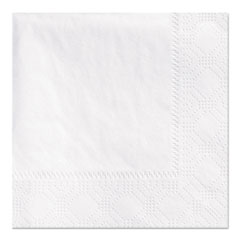 Beverage Napkins, 2-Ply 9 1/2 x 9 1/2, White, Embossed, 1000/Carton