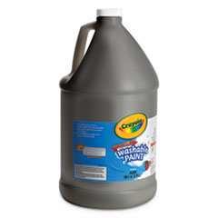 Crayola® Washable Paint, Black, 1 gal Bottle