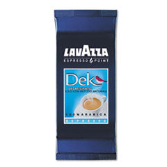 Lavazza Espresso Point Cartridges, 100% Arabica Blend Decaf, .25oz, 50/Box