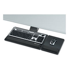 Fellowes® Designer Suites Premium Keyboard Tray, 19w x 10.63d, Black