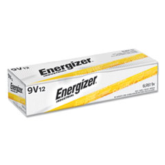 Energizer® Industrial Alkaline 9V Batteries, 12/Box