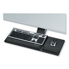 Fellowes® Designer Suites Compact Keyboard Tray, 19w x 9.5d, Black