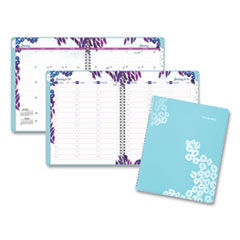 AT-A-GLANCE® Wild Washes Weekly/Monthly Planner, Wild Washes Flora/Fauna Artwork, 11 x 8.5, Blue Cover