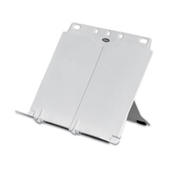 Fellowes® BookLift Copyholder, One Book/Pad Capacity, Plastic, Platinum