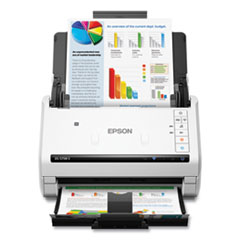 Epson® DS-575W II Wireless Color Duplex Document Scanner, 600 dpi Optical Resolution, 50-Sheet Duplex Auto Document Feeder