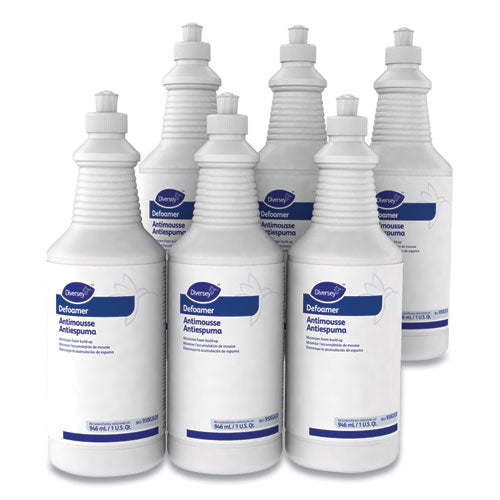 Diversey™ Defoamer/Carpet Cleaner, Cream, Bland Scent, 32 oz Squeeze Bottle