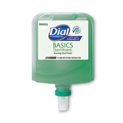 Dial® Professional Basics Hypoallergenic Foaming Hand Wash Refill for Dial 1700 Dispenser, Honeysuckle, with Vitamin E, 1.7 L, 3/Carton