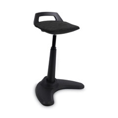 Alera® Alera AdaptivErgo Sit to Stand Perch Stool, Supports Up to 250 lb, Black