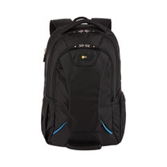 Case Logic® Checkpoint Friendly Backpack, Fits Devices Up to 15.6", Polyester, 2.76 x 13.39 x 19.69, Black