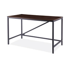 Alera® Industrial Series Table Desk, 47.25" x 23.63" x 29.5", Modern Walnut