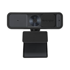 Kensington® W2000 1080p Auto Focus Webcam, 1920 pixels x 1080 pixels, 2 Mpixels, Black