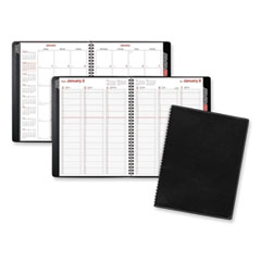 AT-A-GLANCE® Fashion Weekly/Monthly Planner, 11 x 8.5, Black Cover, 12-Month (Jan to Dec): 2023