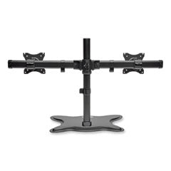 Tripp Lite by Eaton Dual Desktop Monitor Stand, For 13" to 27" Monitors, 31.69" x 10" x 18.11", Black, Supports 26 lb