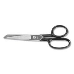 Clauss® Hot Forged Carbon Steel Shears, 7" Long, 3.13" Cut Length, Straight Black Handle