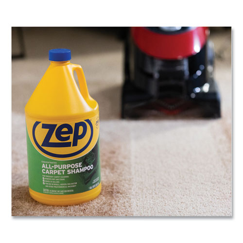 Zep Commercial® Concentrated All-Purpose Carpet Shampoo, Unscented, 1 gal Bottle