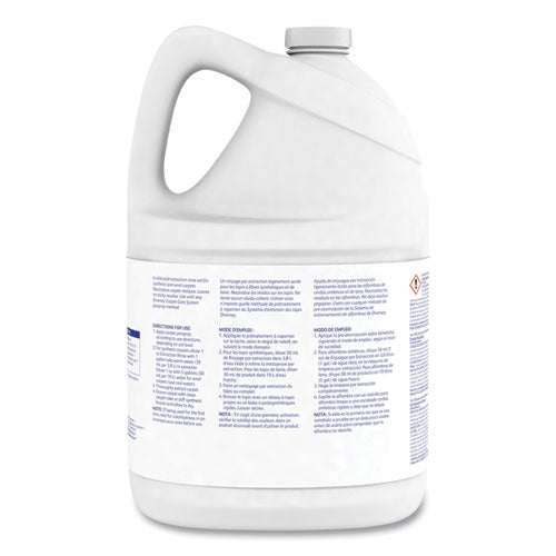 Diversey™ Carpet Extraction Rinse, Floral Scent, 1 gal Bottle, 4/Carton